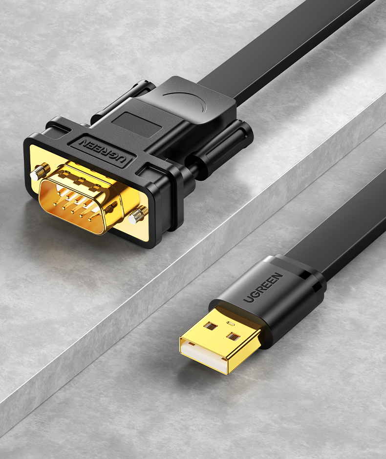usb转rs232com九针转usb电脑串口数据线