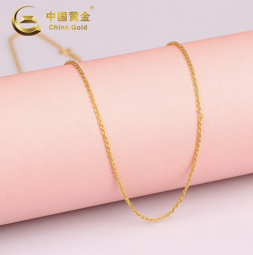 少女时代蝴蝶结999足金吊坠0.45g