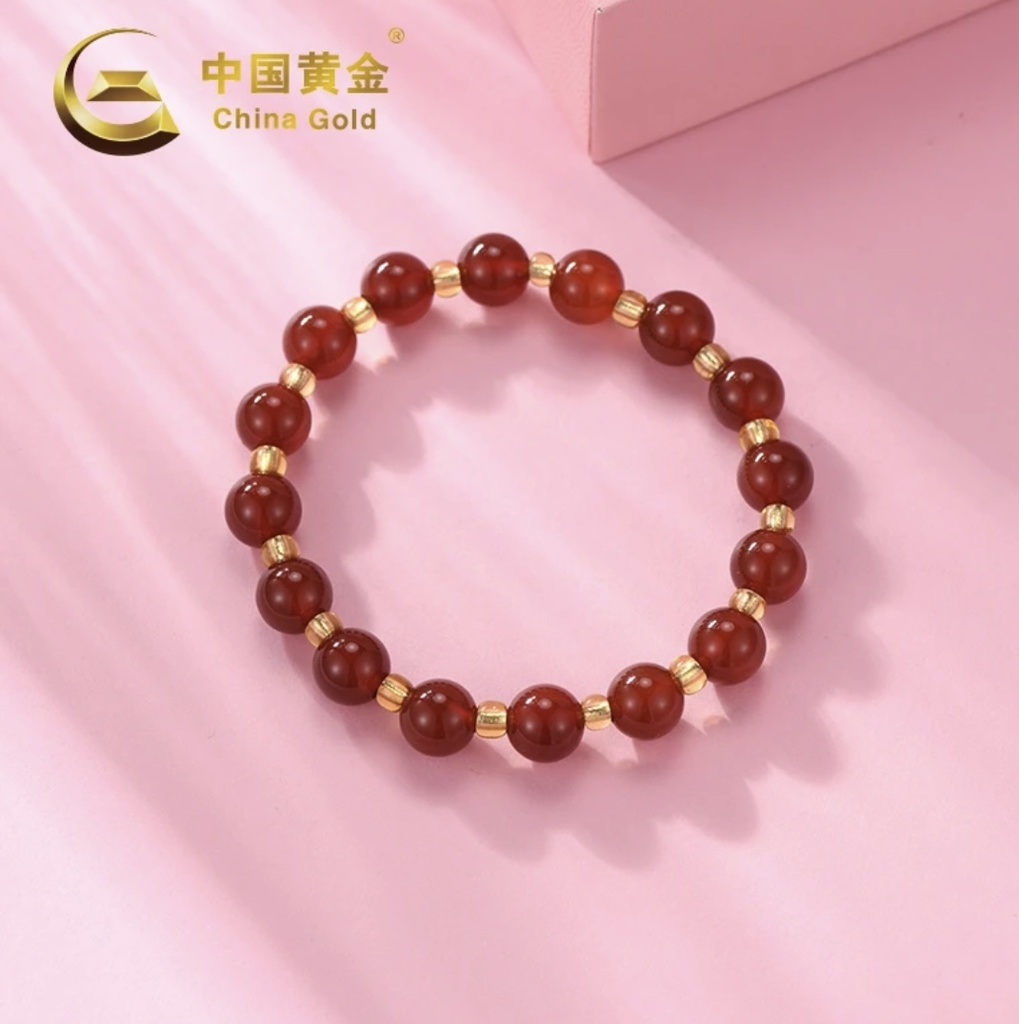 红玛瑙手串