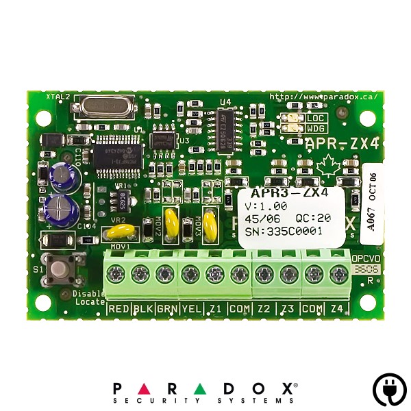 PARADOX 4-Zone Expansion Modul ZX4