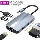 HKS ADAPTADOR TIPO C 6-EN-1 BYL-2203