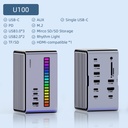 HAGIBIS  U100 PRO USB-C DOCKING STATION