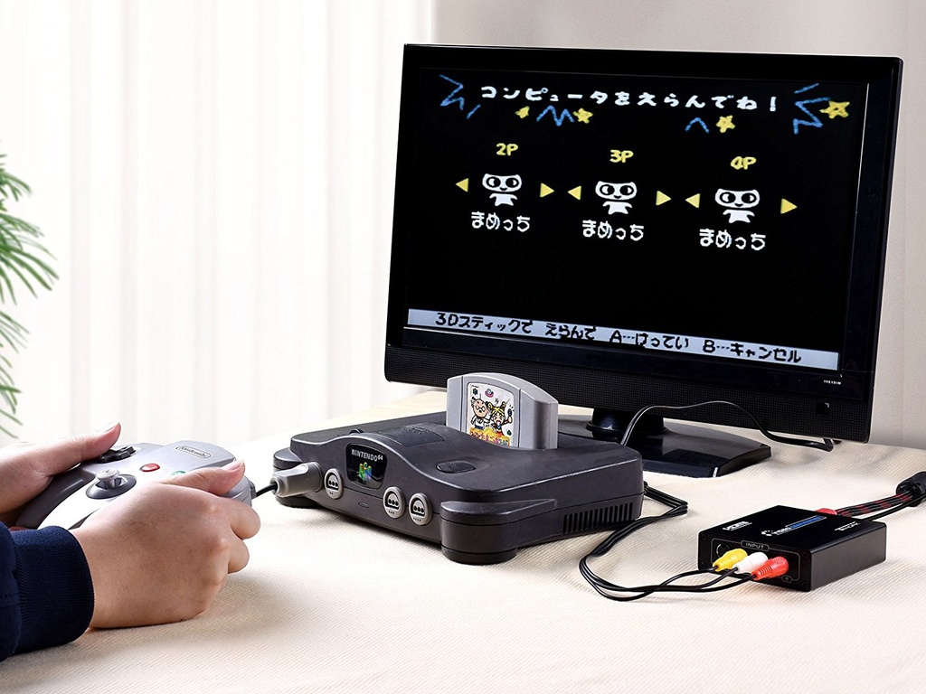 ADAPTADOR RCA+S-VIDEO A HDMI