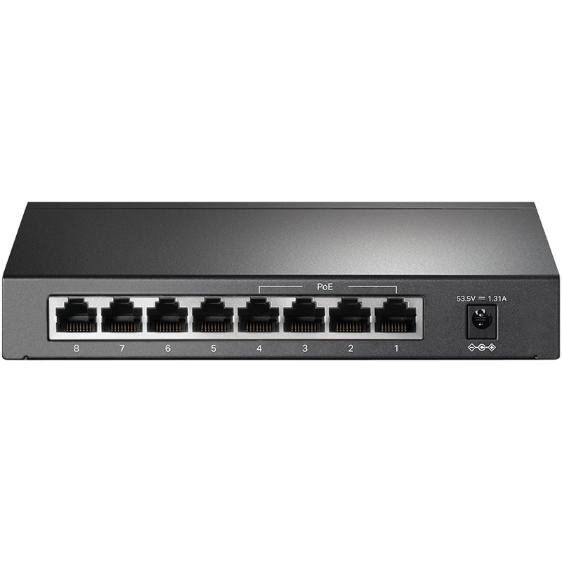 TP-LINK SWITCH GIGABIT 8 PUERTOS (4 PUERTOS POE+) TL-SG1008P