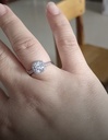 ANILLO PARA COMPROMISO-AJUSTABLE
