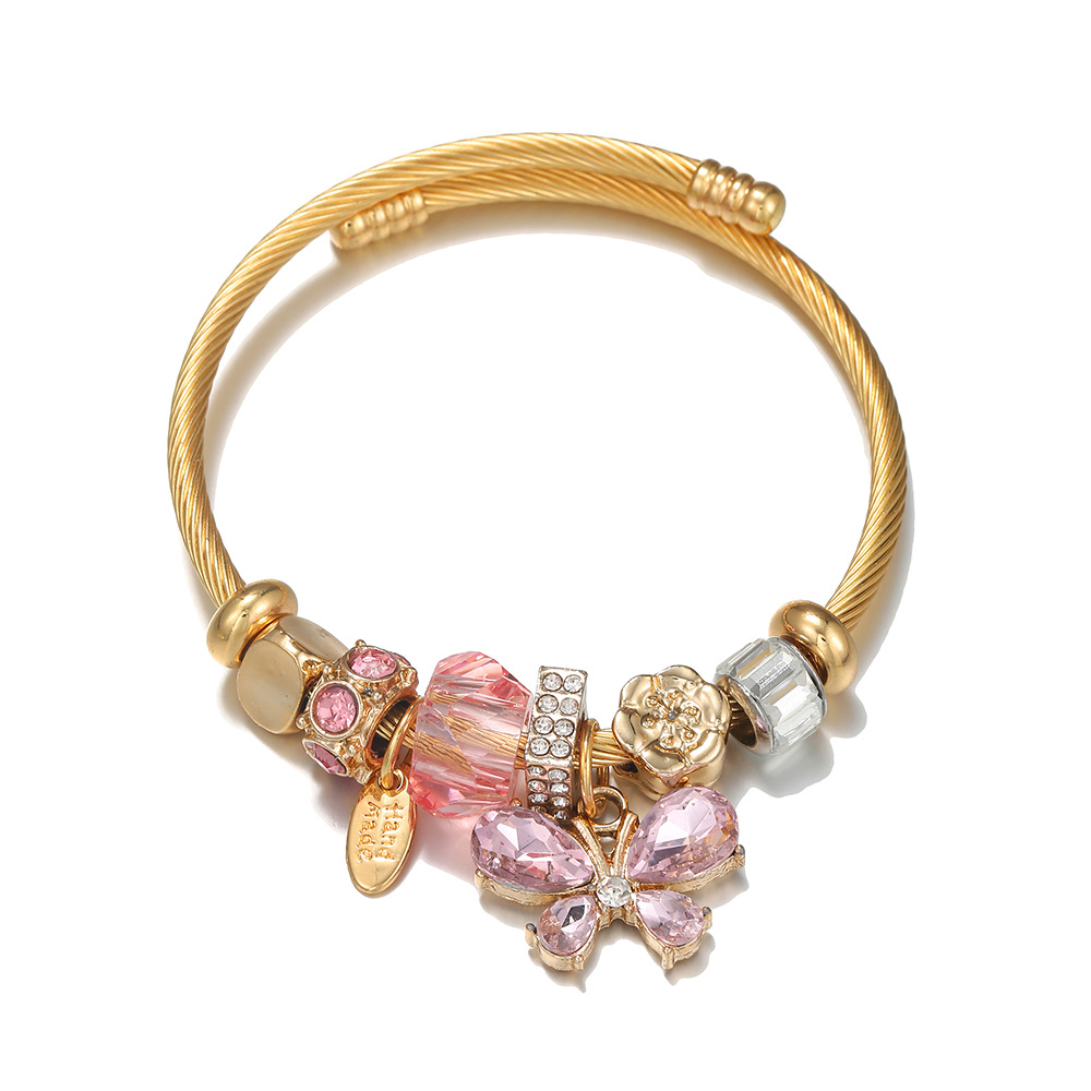 PULSERA INOXIDABLE DE MARIPOSA