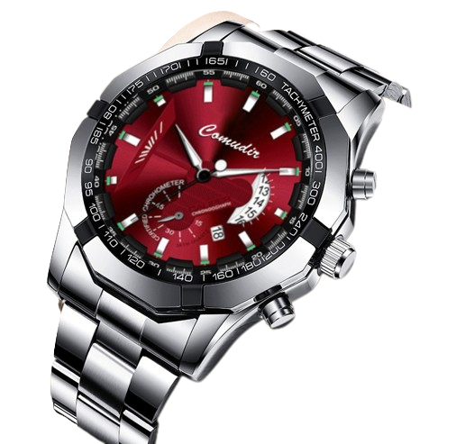 CALENDARIO SUPERFICIE ROJA LUMINOSA IMPERMEABLE [CINTURÓN DE ACERO] 132