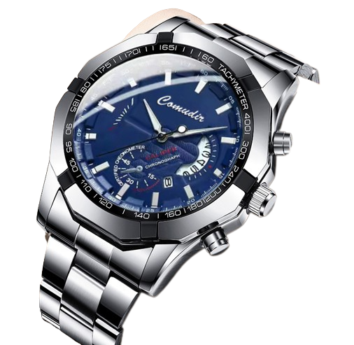 CALENDARIO SUPERFICIE AZUL LUMINOSO IMPERMEABLE [CINTURÓN DE ACERO] 133