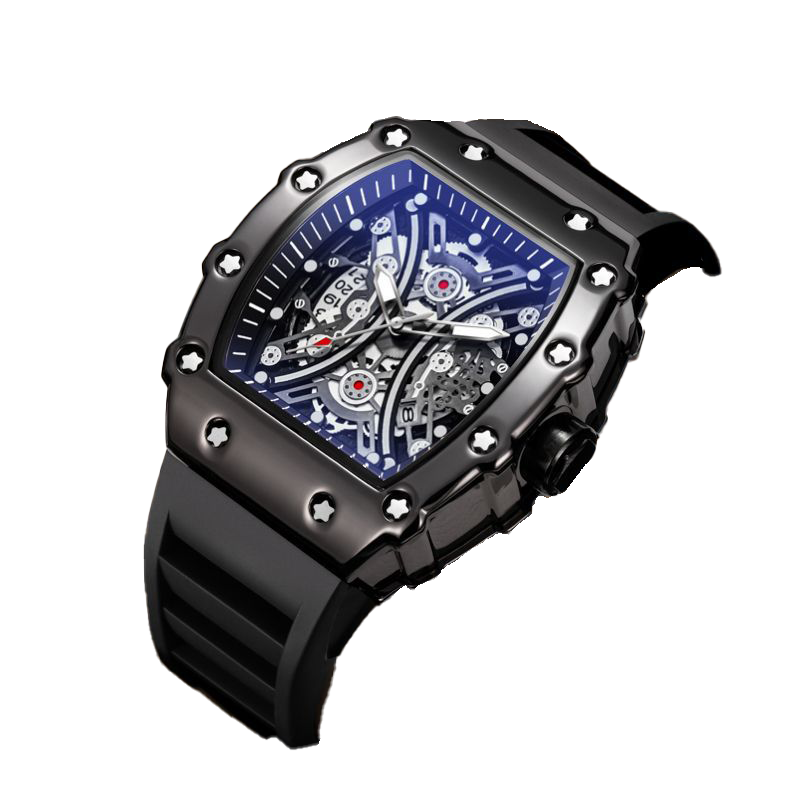 CALENDARIO IMPERMEABLE LUMINOSO TONNEAU 818 RELOJ NEGRO
