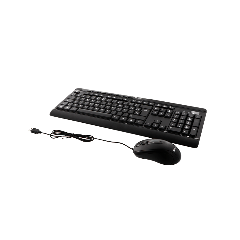 KLIPXTREME TECLADO Y MOUSE USB DESKMATE KCK-251S