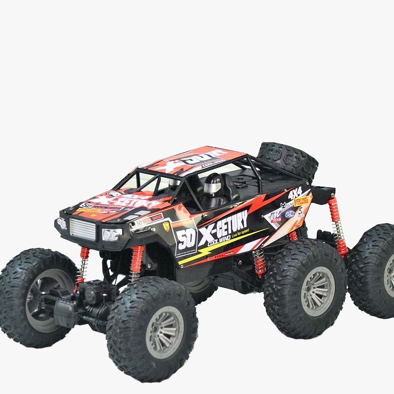 CARRO A CONTROL REMOTO TODO TERRENO 6 RUEDAS(JUGUETE)
