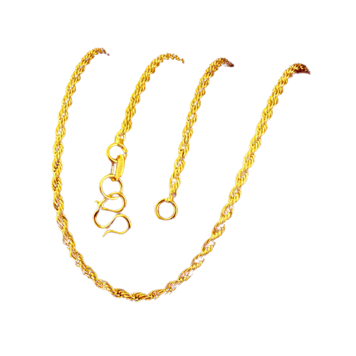 collar de trébol de cuatro hojas