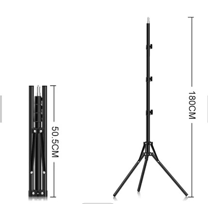 TRÍPODE G PARA ARO DE LUZ O PROYECTOR