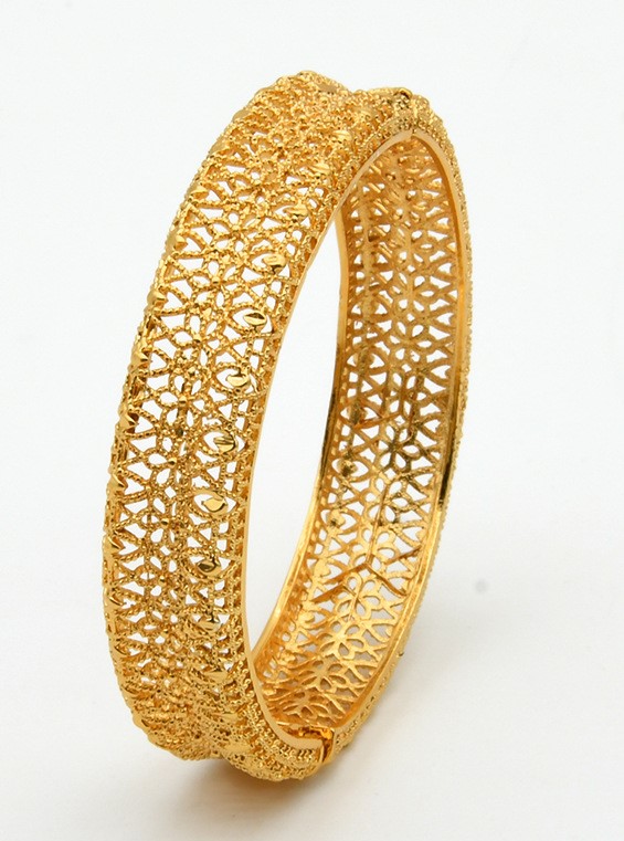 Pulsera bañada en oro B-13