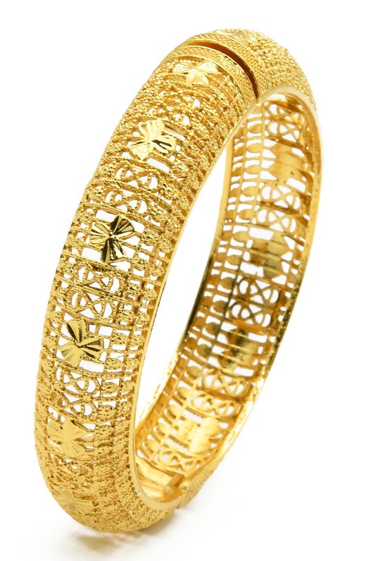 Gold-plated bracelet B-115