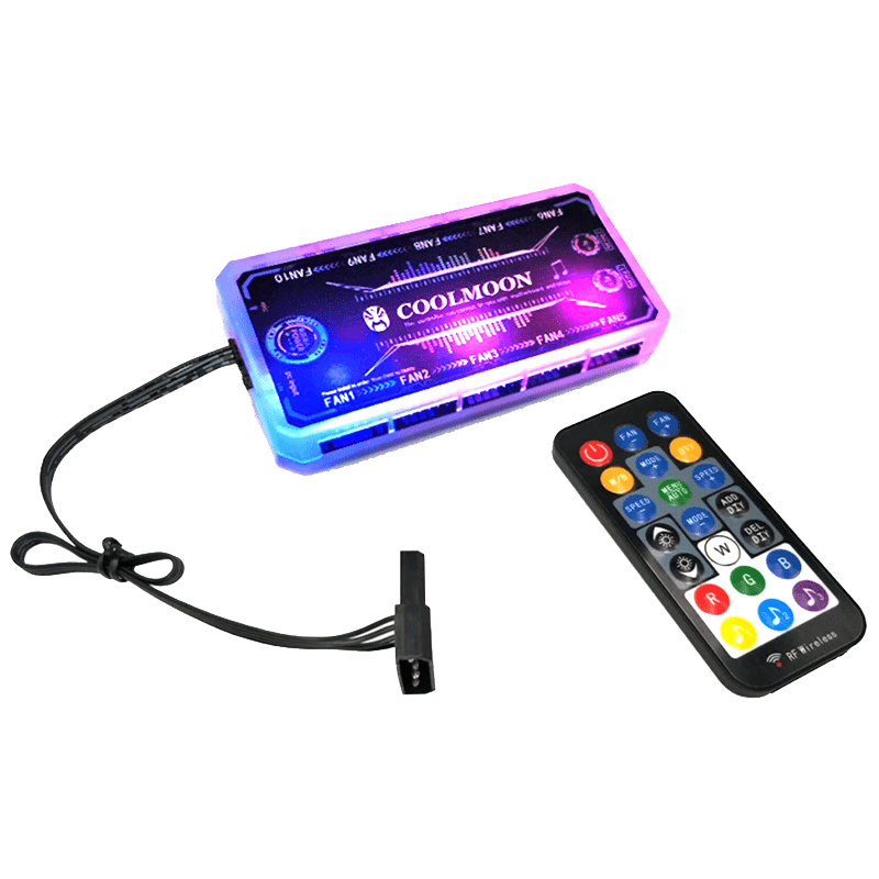 COOLMOON CONTROLADOR RGB 5V ARGB