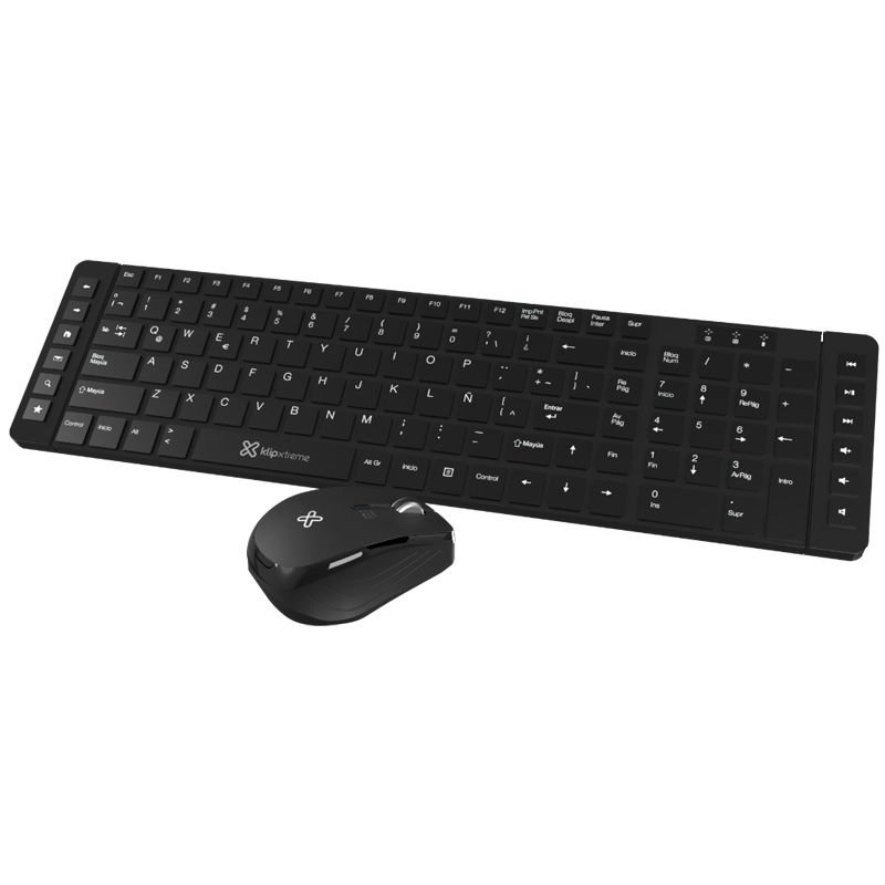 KLIPXTREME COMBO TECLADO Y MOUSE INALAMBRICO KCK-270S