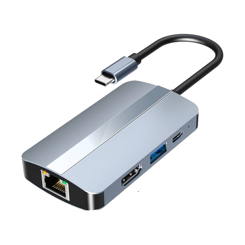 HKS ADAPTADOR TIPO C 6-EN-1 BYL-2203