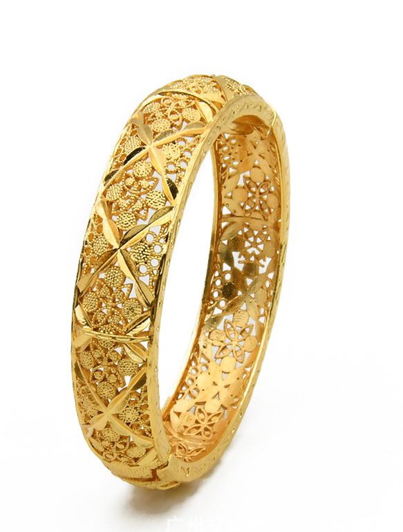 Pulsera bañada en oro B-16