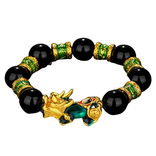 Pulsera Pixiu [Tai Chi - No Chi Tai Lai] 14mm