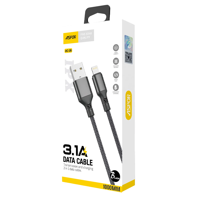 ASPOR CABLE USB A USB-C AC-27