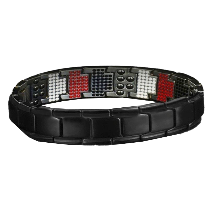 Pulsera magnética multipuntoYJSL-666-666 NEGRO