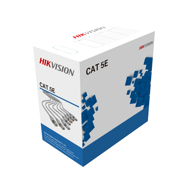 HIKVISION CABLE UTP CAT.5E 305M GRIS DS-1LN5E-E/E
