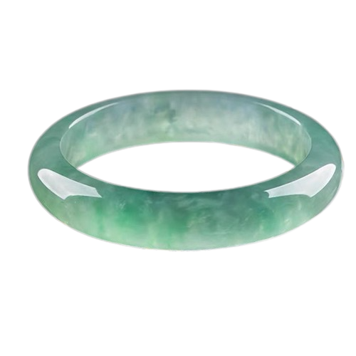 Hielo ceroso flores flotantes luz sol verde jadeíta jade