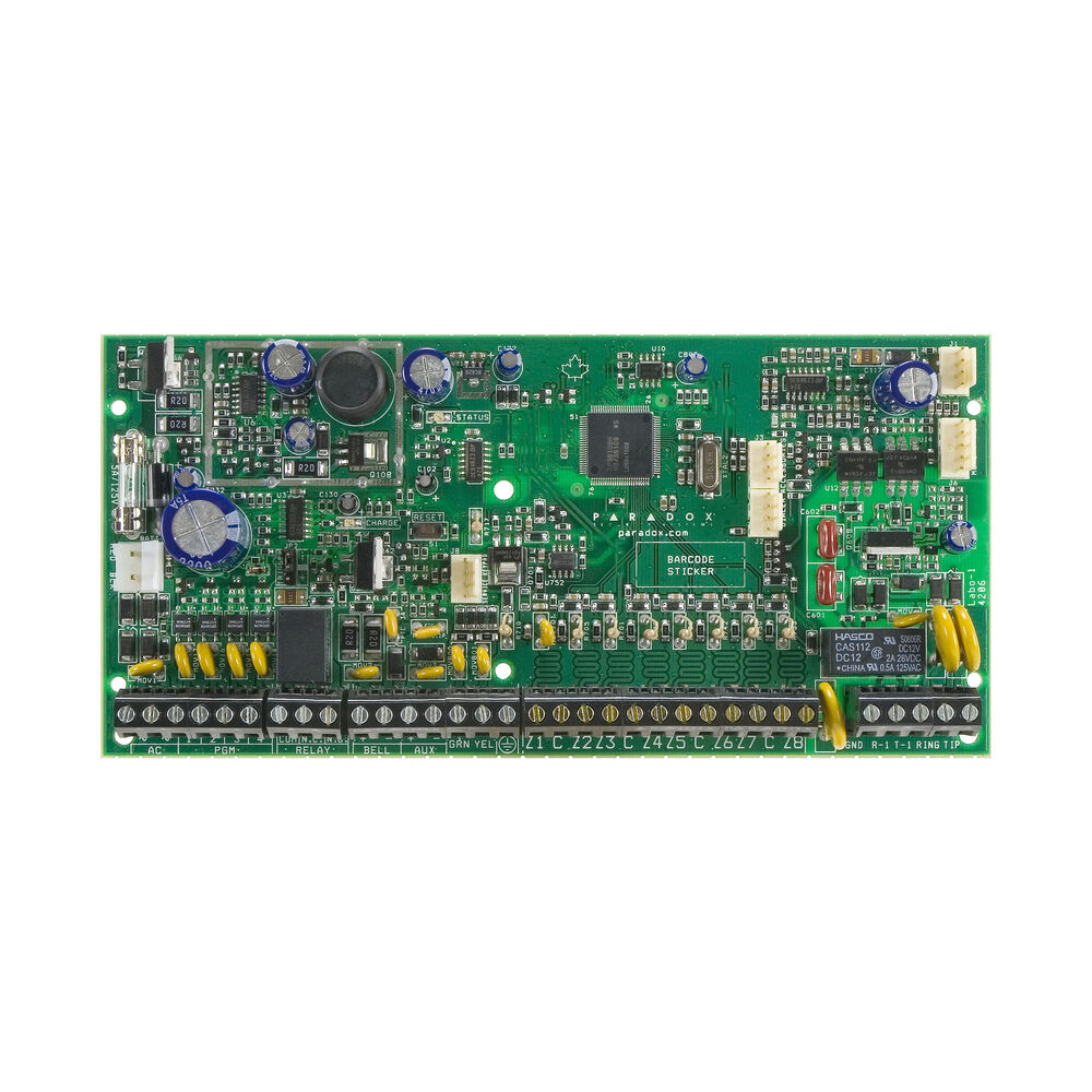 PARADOX PANEL DE ALARMA 8 ZONAS SP6000