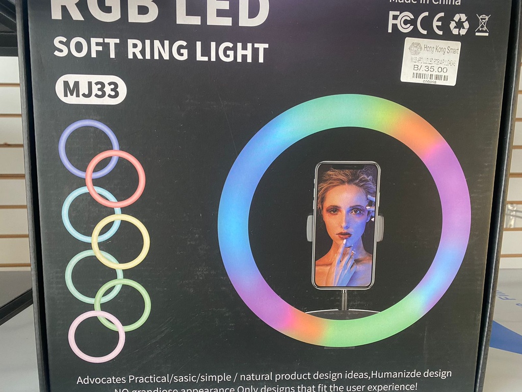 LED RING LIGHT MJ33- REMATE