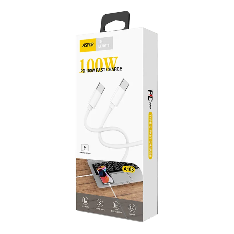 ASPOR CABLE USB-C A USB-C A108