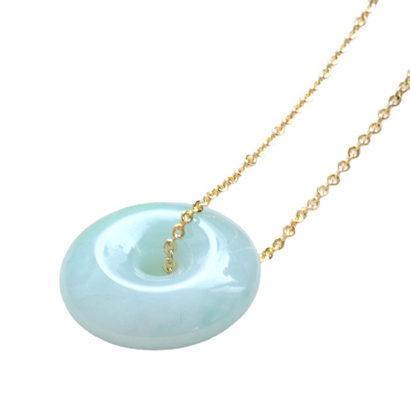 COLLAR DE JADE ESMERALDA PING AN