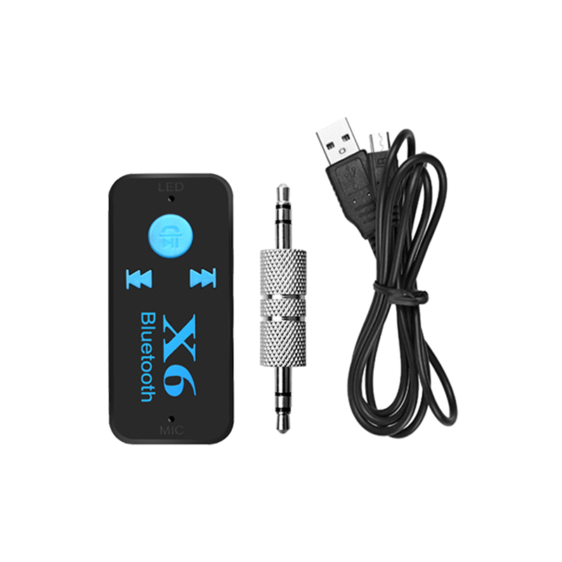AUXILIAR BLUETOOTH PARA AUTO X6 (REMATE)