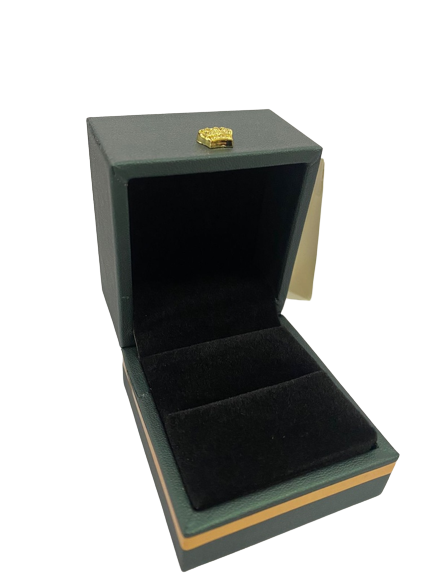 CAJA VERDE PARA ANILLO HUANG GUAN