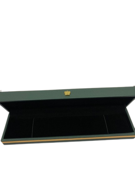 CAJA VERDE LARGO PARA COLLAR HUANG GUAN