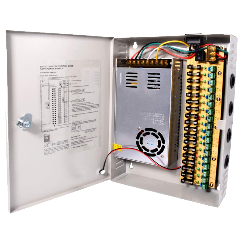 CAJA PARA FUENTE DE PODER 18CH (SIN FUENTE)