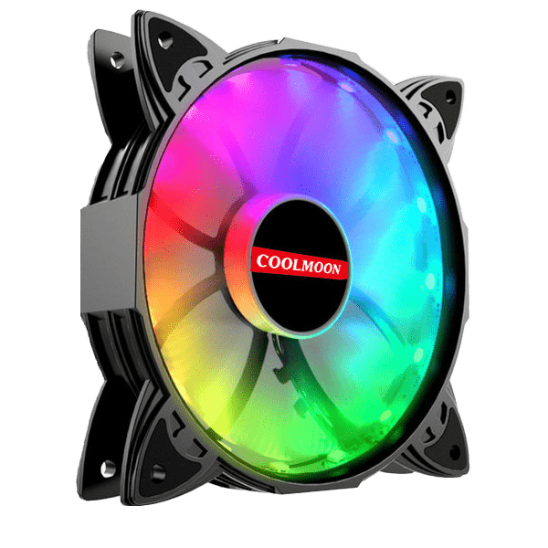 COOLMOON VENTILADOR RGB 120MM (REMATE)