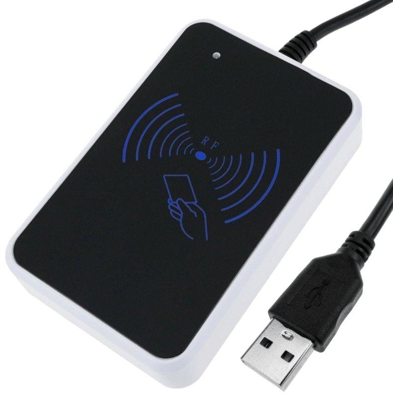 LECTOR DE TARJETAS RF ID USB DK-RF200U-C