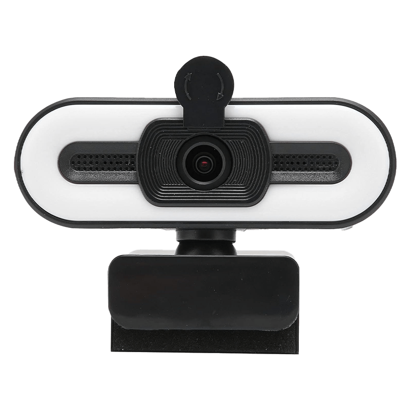 WEBCAM 2K USB CON MICROFONO Y LUZ LED (REMATE)