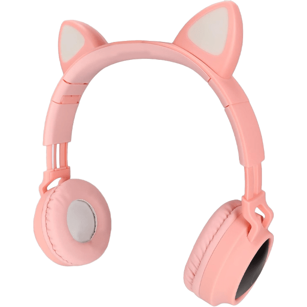 AUDIFONOS BLUETOOTH CON DISEÑO DE GATO (SIN CAJA)(SIN ACCESORIOS)(REMATE)