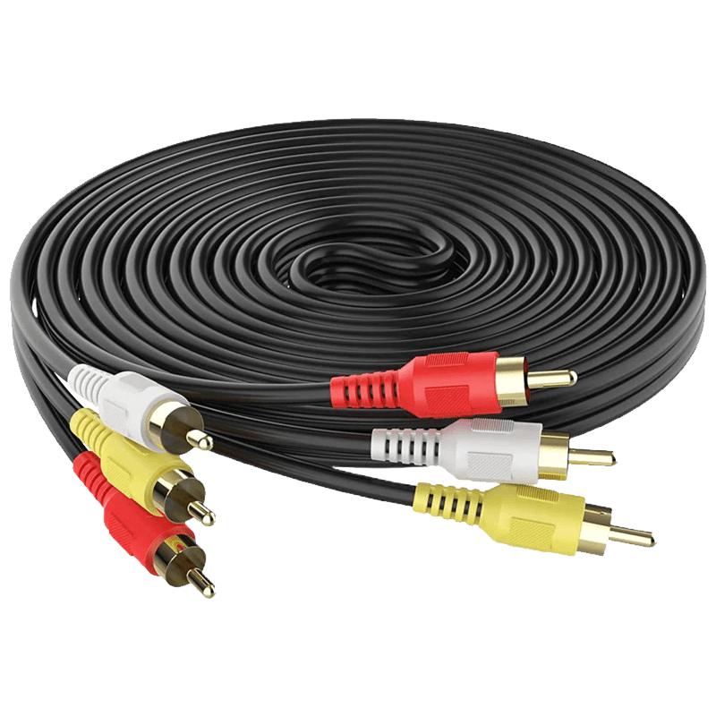 CABLE RCA AV AUDIO VIDEO 20M (REMATE)