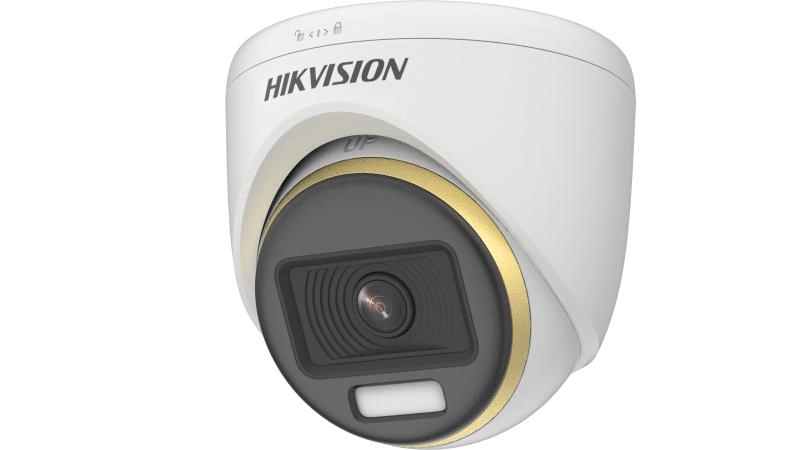 HIKVISION DOMO ANALOG 2MP COLORVU AUDIO DS-2CE70DF3T-PF