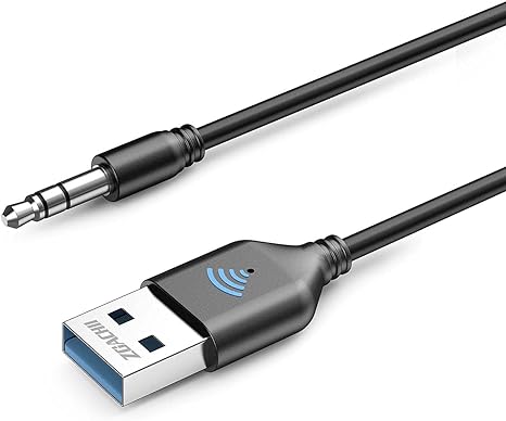 ADAPTADOR BLUETOOTH A AUXILIAR PARA AUTOMÓVIL
