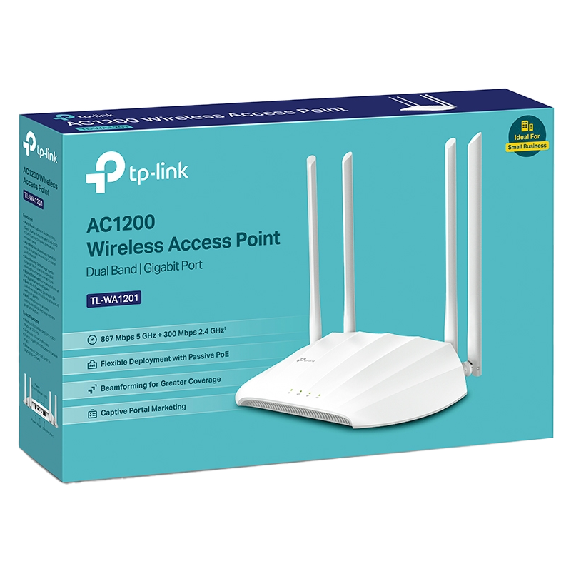 TP-LINK PUNTO DE ACCESO INALAMBRICO AC1200 TL-WA1201