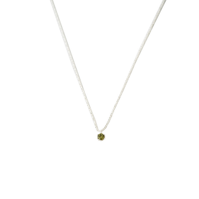 COLLAR DE ESTRELLA DE DIAMANTE  VERDE129