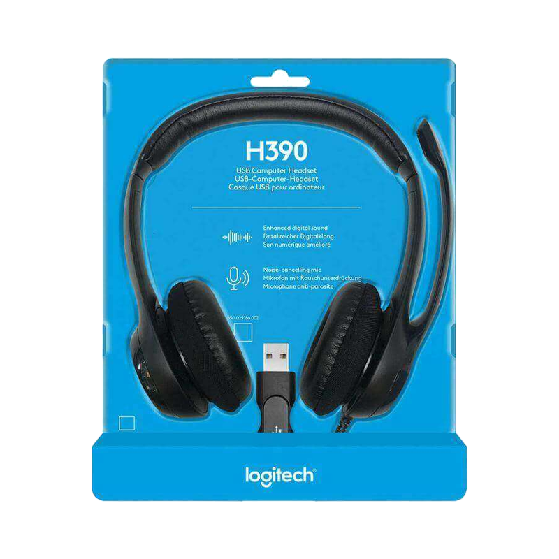 LOGITECH AUDIFONOS CON MICROFONO USB H390