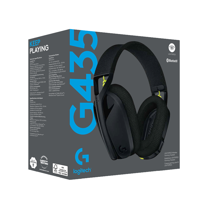 LOGITECH AUDIFONOS INALAMBRICOS G435