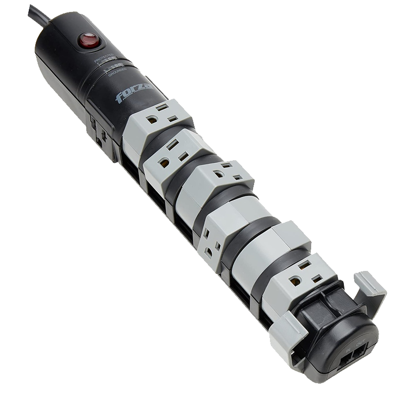 FORZA PROTECTOR DE VOLTAJE 8 TOMAS RSO-08T