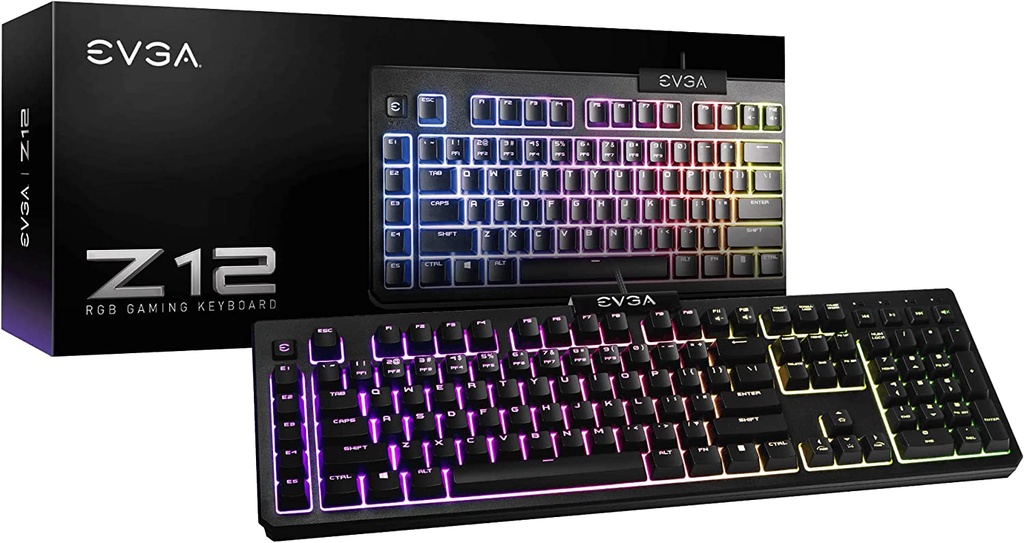 EVGA TECLADO RGB GAMING Z12