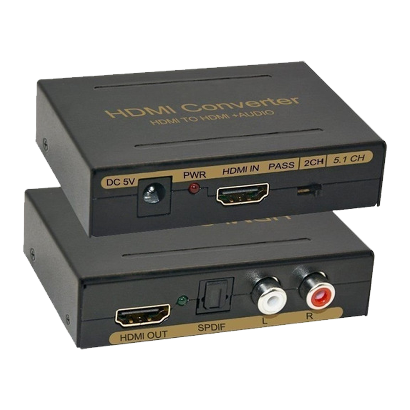 ADAPTADOR HDMI A HDMI+AUDIO